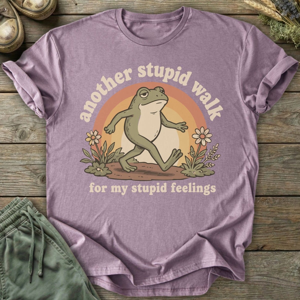 Printify T-Shirt Stupid Feelings T-Shirt