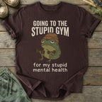 Printify T-Shirt Stupid Gym T-Shirt