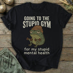 Printify T-Shirt Stupid Gym T-Shirt