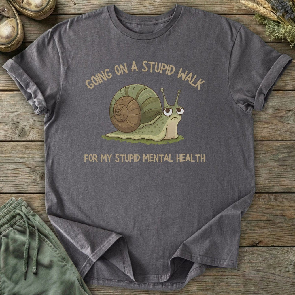 Printify T-Shirt Stupid Walk T-Shirt