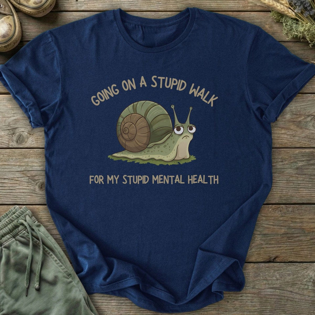 Printify T-Shirt Stupid Walk T-Shirt