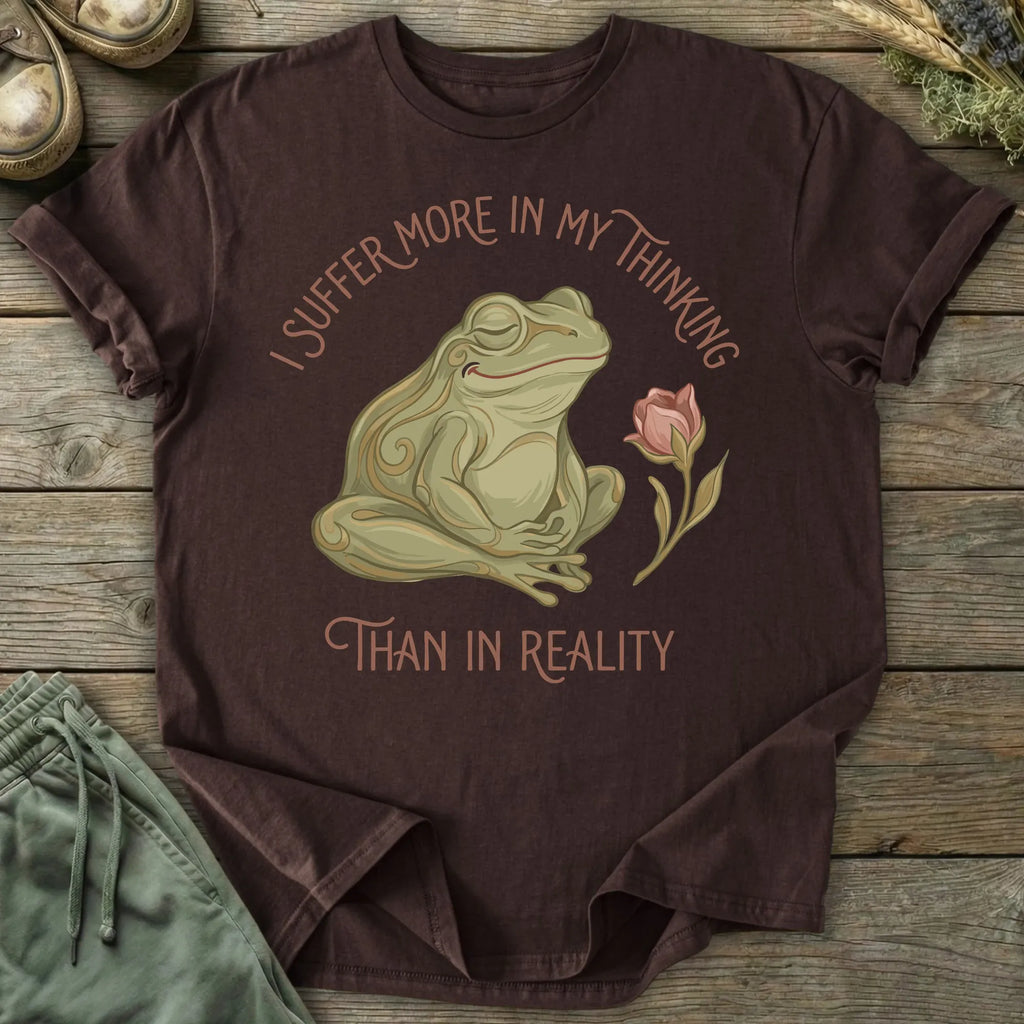 Printify T-Shirt Suffer In Thinking T-Shirt