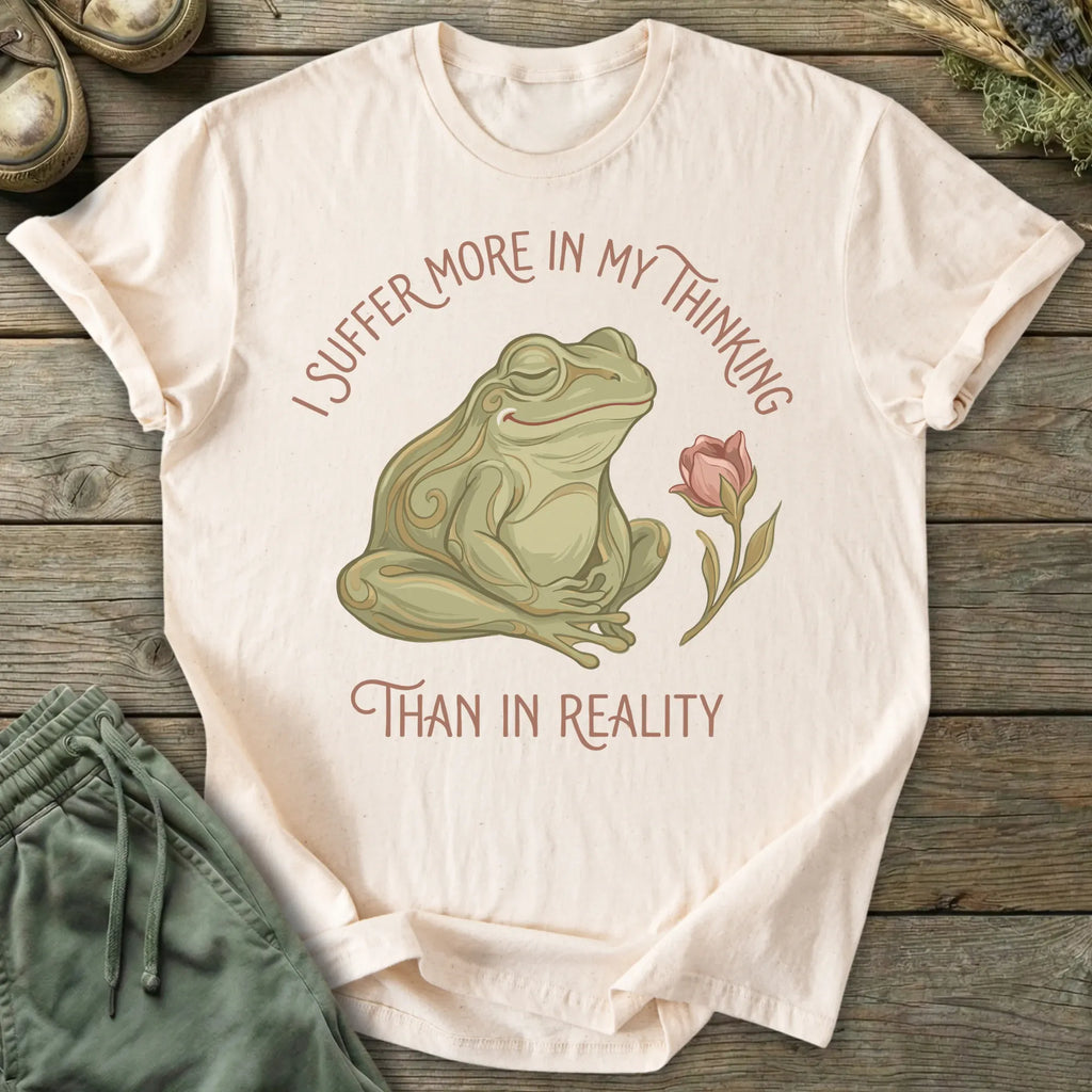 Printify T-Shirt Suffer In Thinking T-Shirt