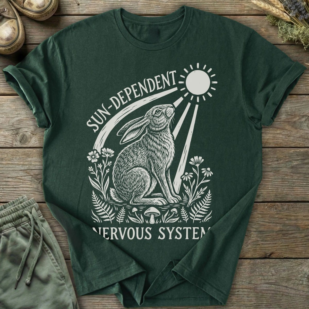 Printify T-Shirt Sun Dependent T-Shirt