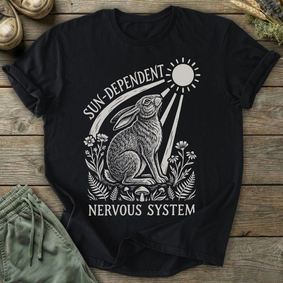 Printify T-Shirt Sun Dependent T-Shirt