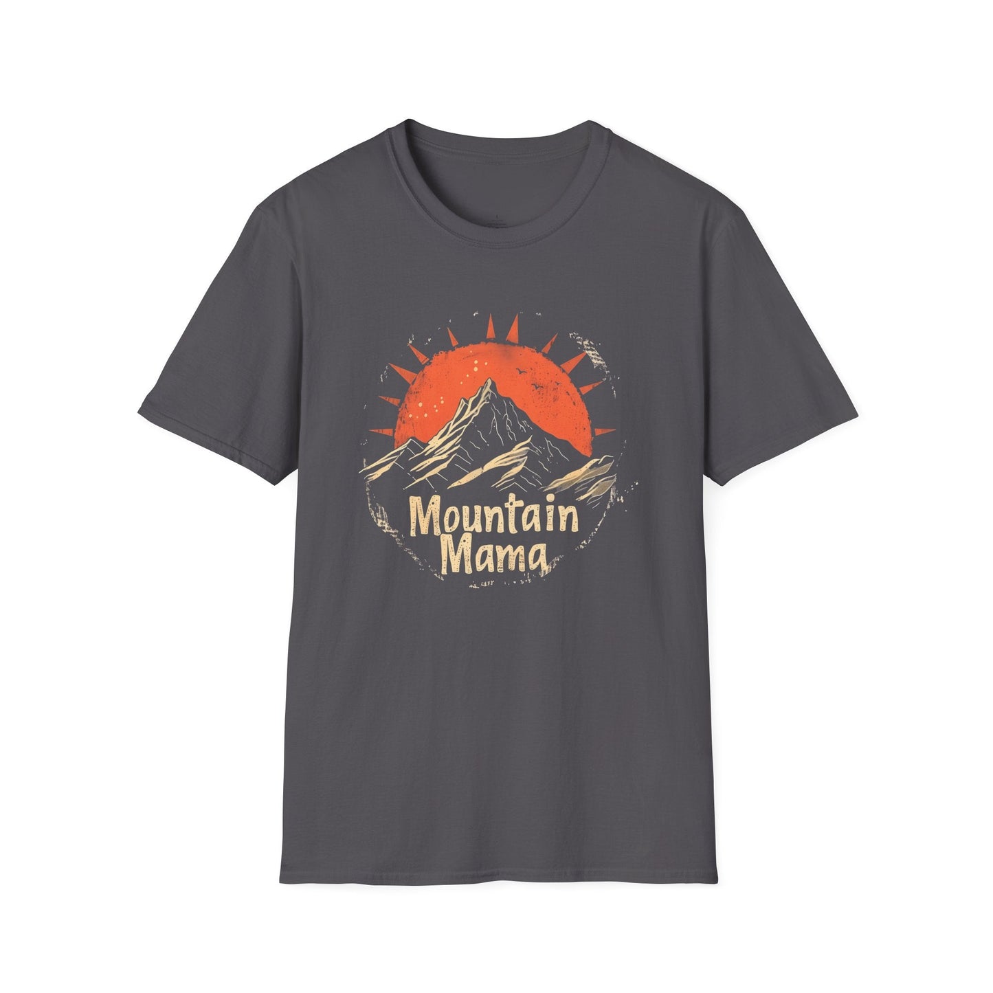 Printify T-Shirt Sunset Mountain Mama T-Shirt
