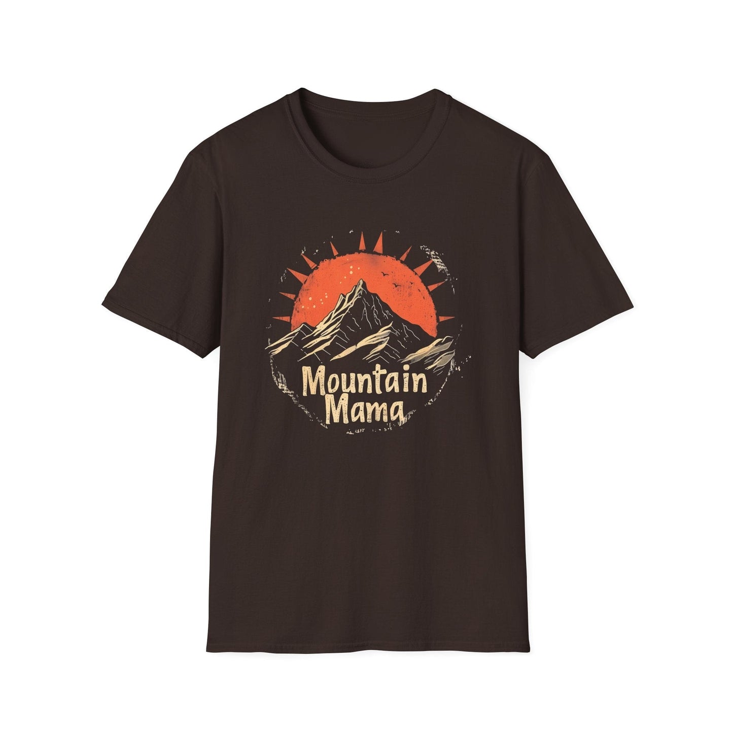 Printify T-Shirt Sunset Mountain Mama T-Shirt