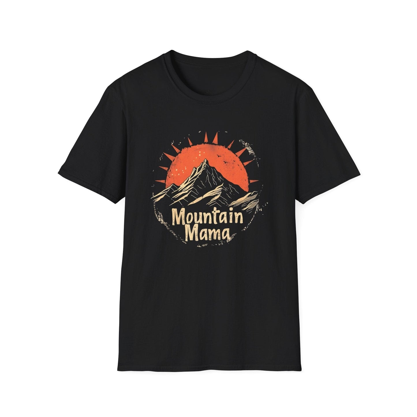 Printify T-Shirt Sunset Mountain Mama T-Shirt