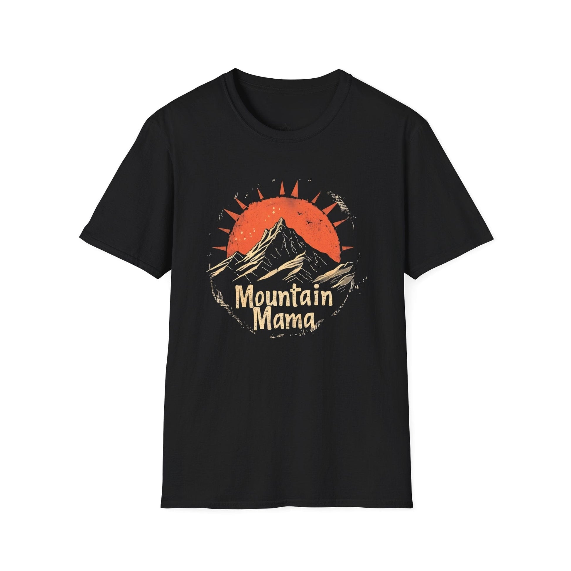 Printify T-Shirt Sunset Mountain Mama T-Shirt