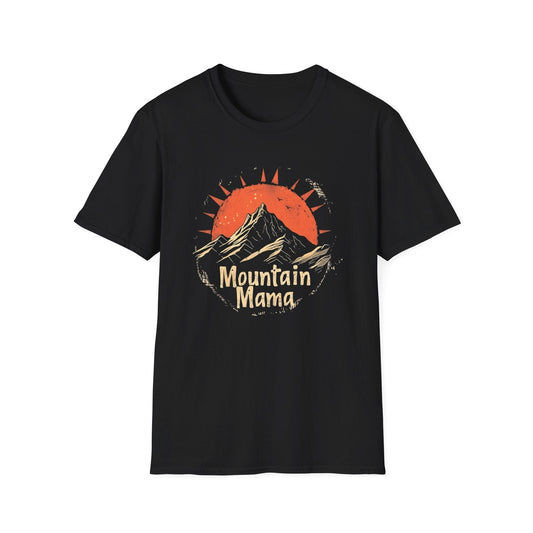 Printify T-Shirt Sunset Mountain Mama T-Shirt