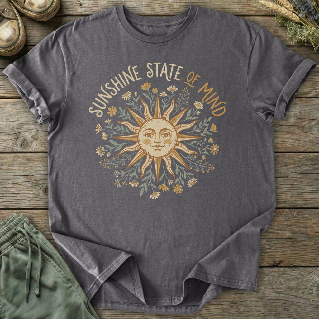 Printify T-Shirt Sunshine State Of Mind T-Shirt
