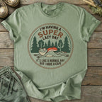 Printify T-Shirt Super Lazy Day T-Shirt
