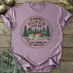 Printify T-Shirt Super Lazy Day T-Shirt