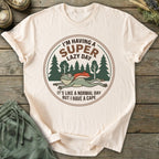 Printify T-Shirt Super Lazy Day T-Shirt