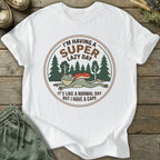 Printify T-Shirt Super Lazy Day T-Shirt