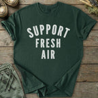 Printify T-Shirt Support Fresh Air T-Shirt