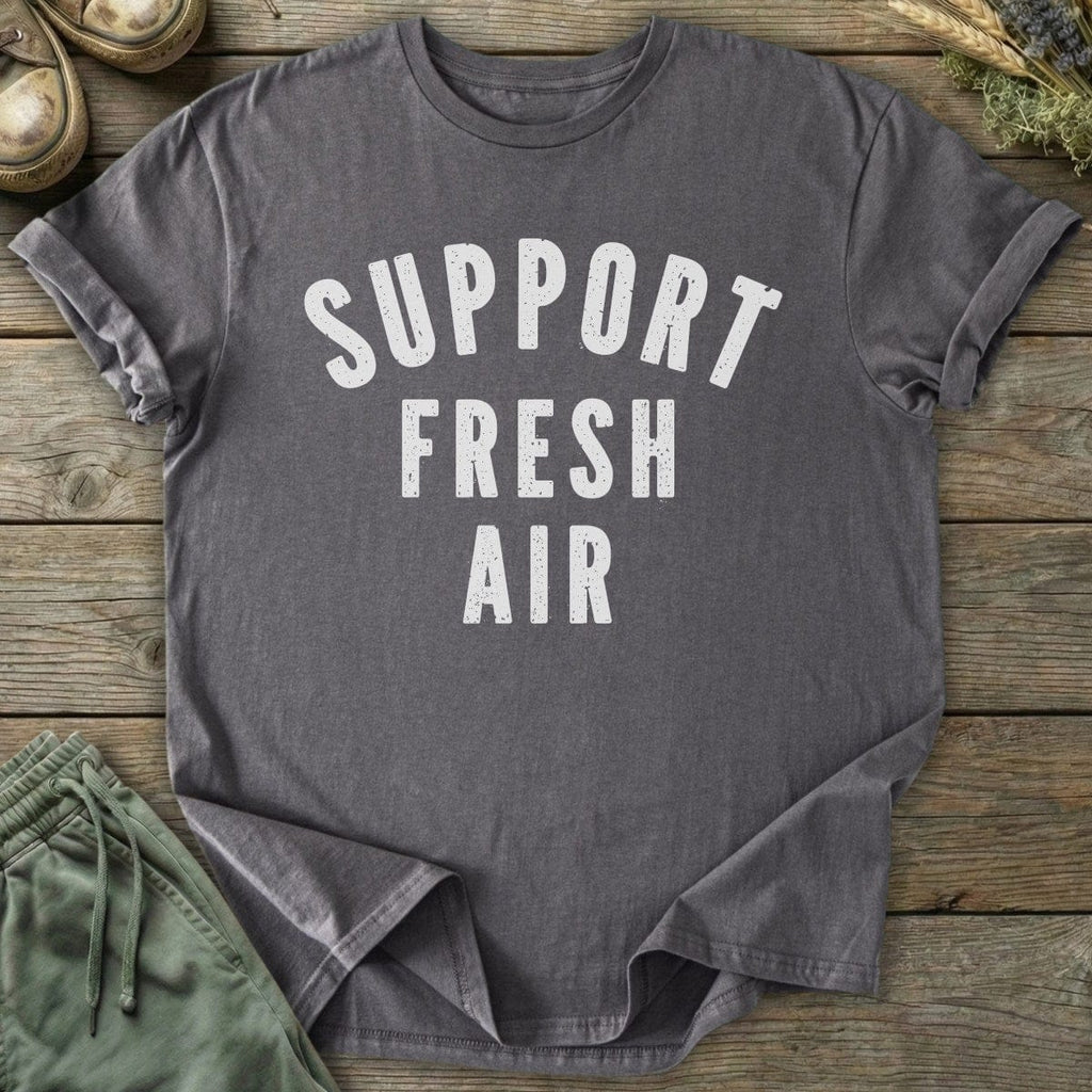 Printify T-Shirt Support Fresh Air T-Shirt
