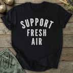 Printify T-Shirt Support Fresh Air T-Shirt