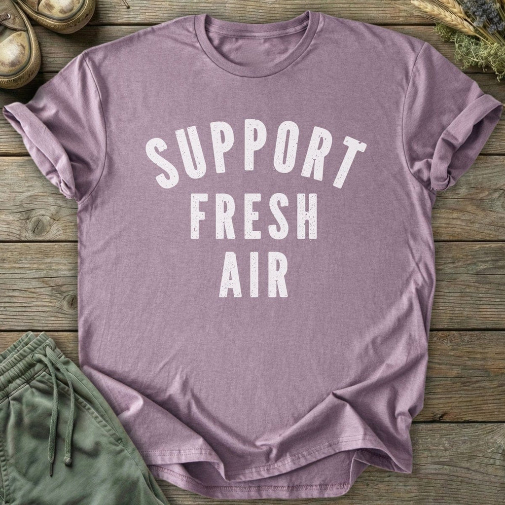 Printify T-Shirt Support Fresh Air T-Shirt