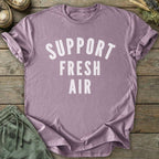Printify T-Shirt Support Fresh Air T-Shirt