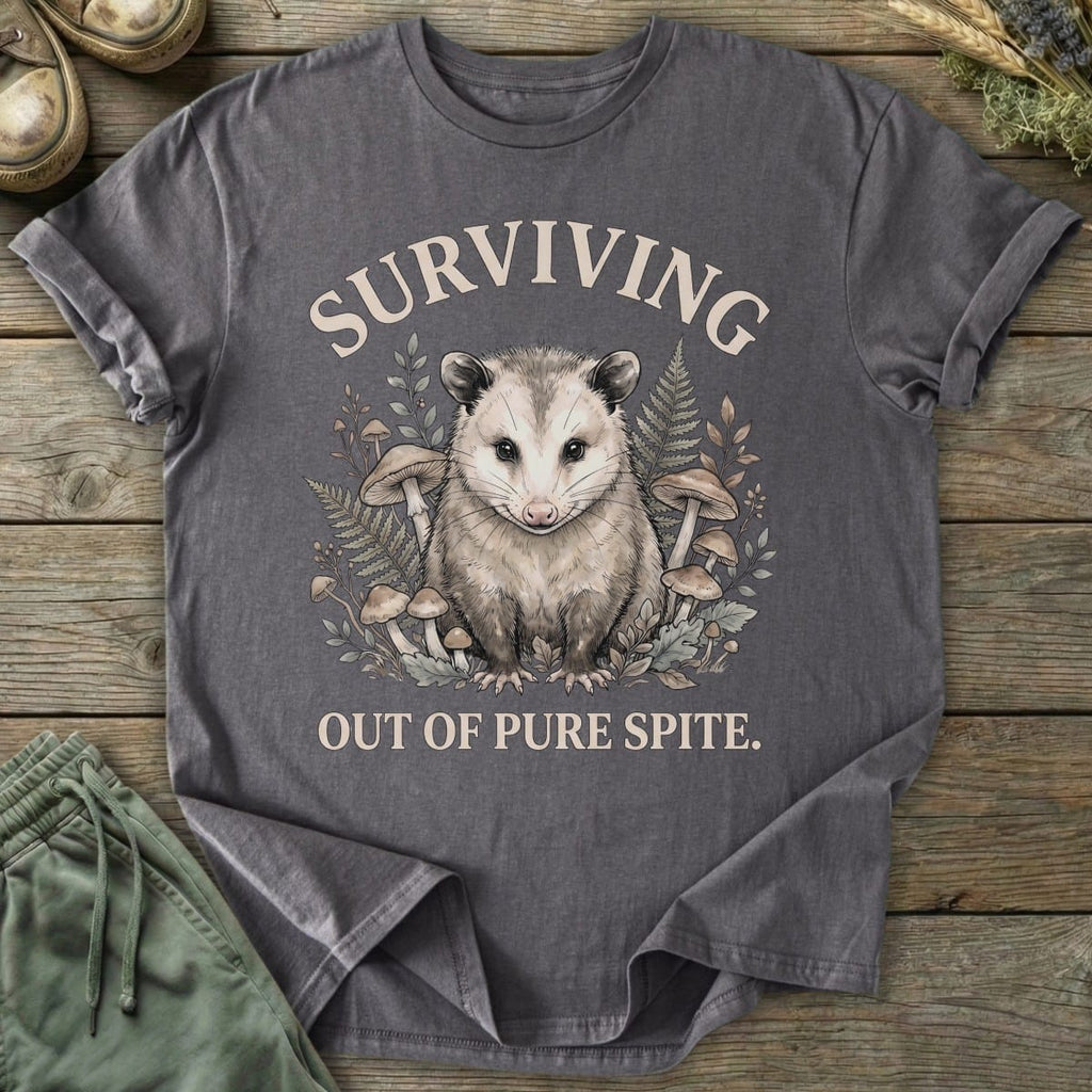 Printify T-Shirt Surviving Possum T-Shirt