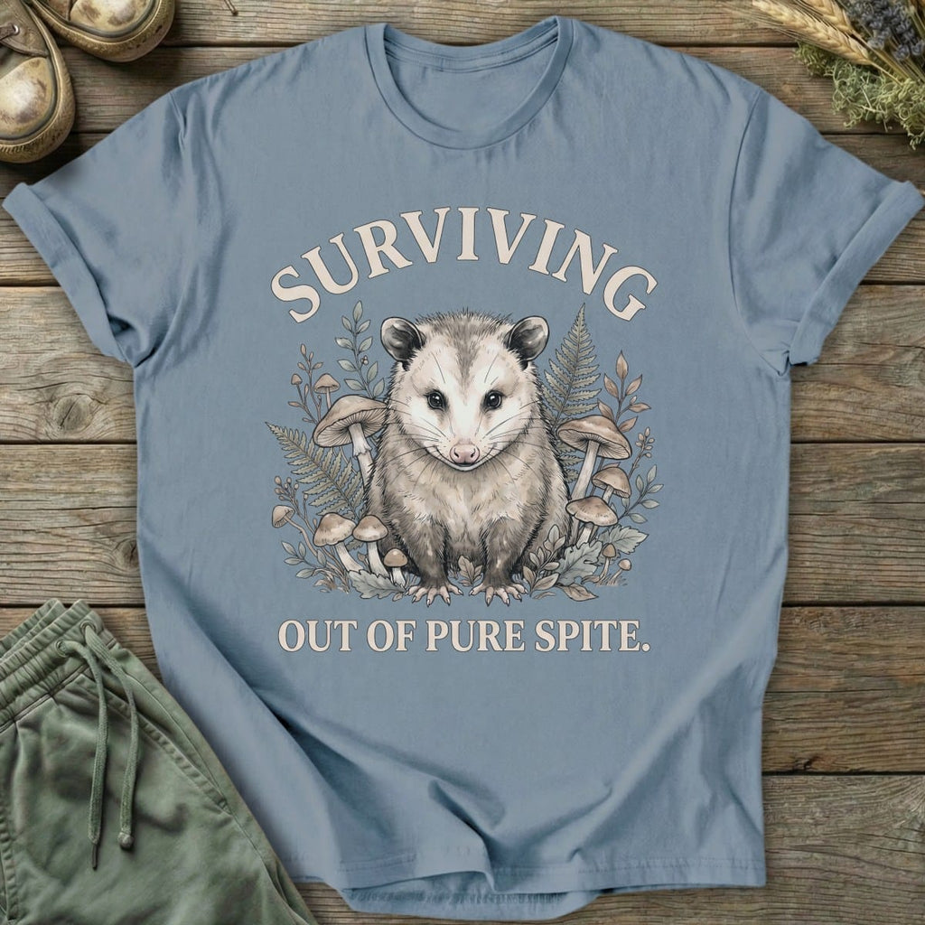Printify T-Shirt Surviving Possum T-Shirt