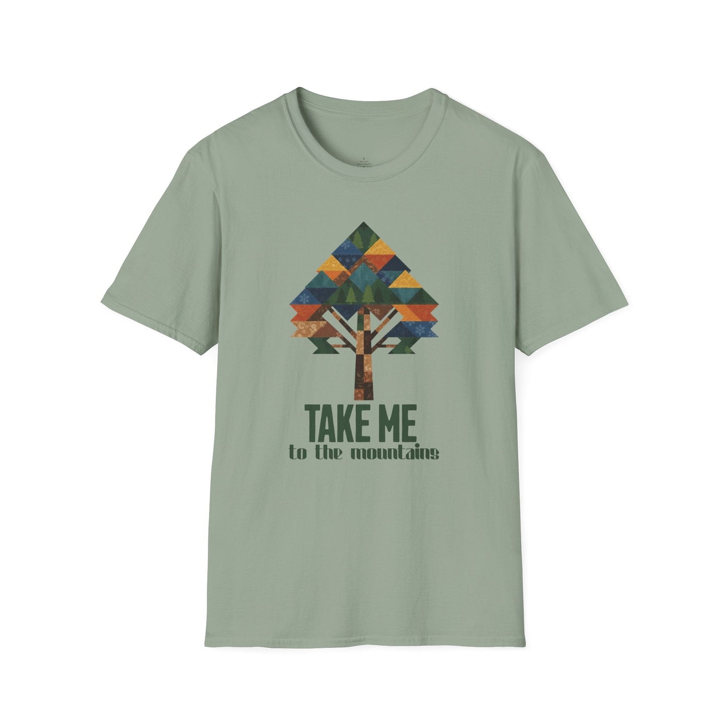 Printify T-Shirt Take Me to the Mountains T-Shirt