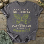 Printify T-Shirt Talk Butterfly T-Shirt