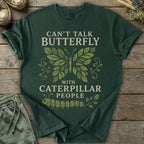 Printify T-Shirt Talk Butterfly T-Shirt
