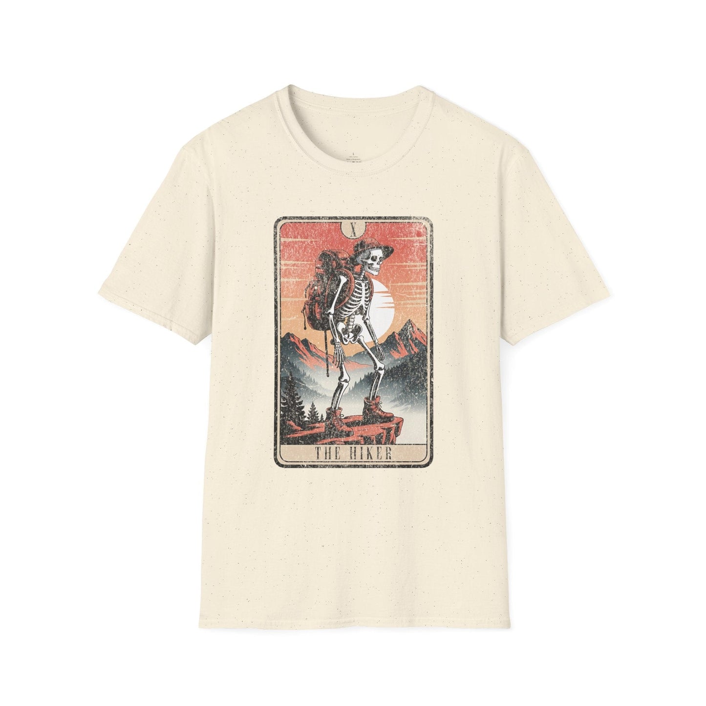 Printify T-Shirt Tarot Hiker T-Shirt