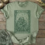Printify T-Shirt Tarot Moss Blanket T-Shirt