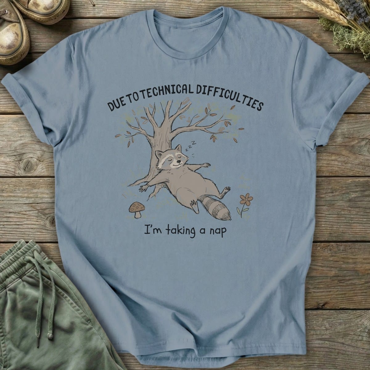 Printify T-Shirt Technical Difficulties T-Shirt