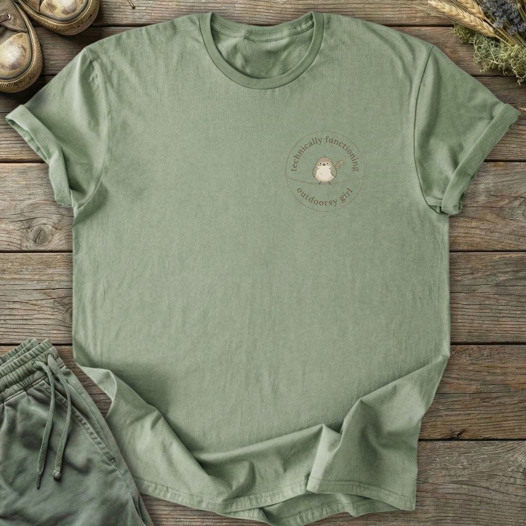 Printify T-Shirt Technically Functioning T-Shirt