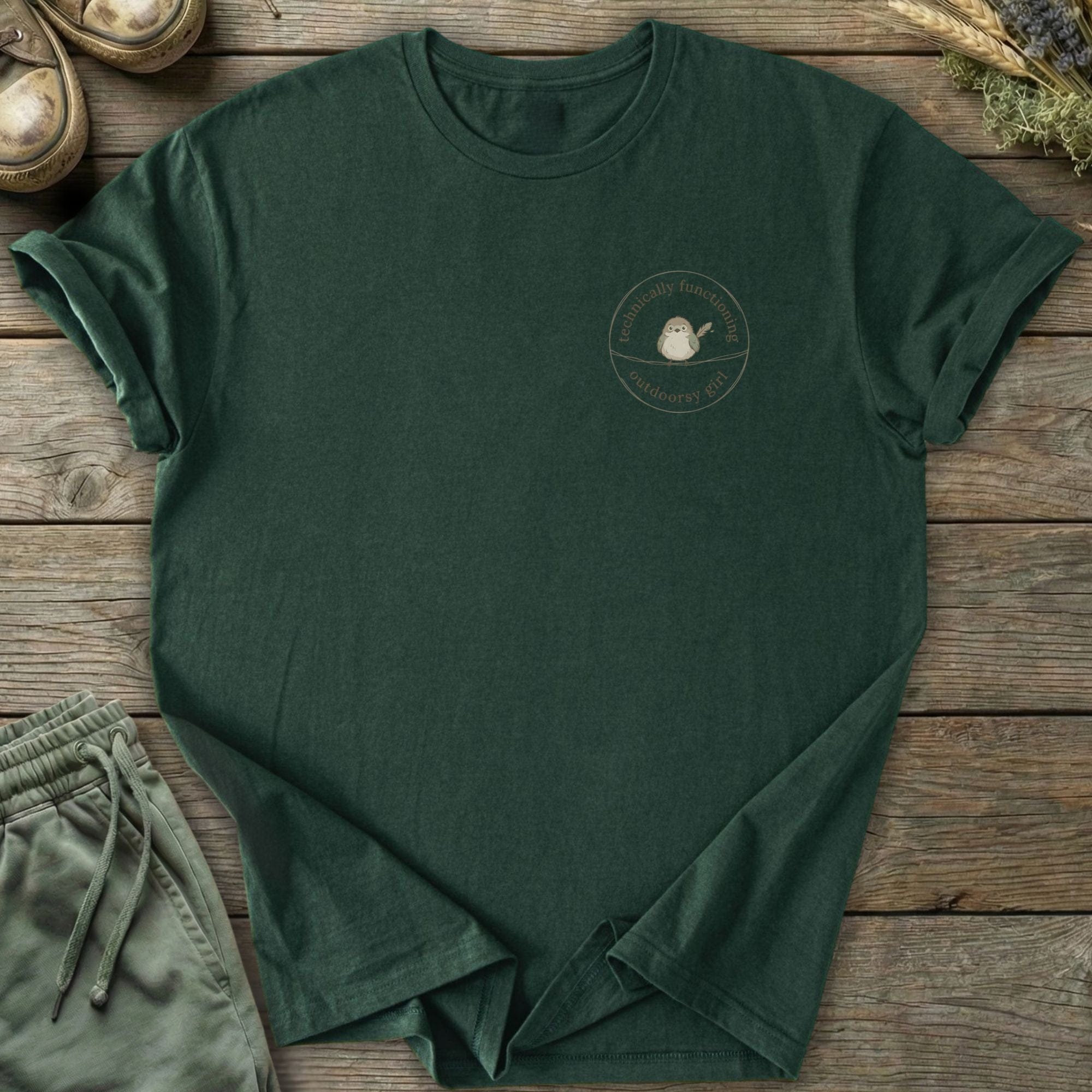Printify T-Shirt Technically Functioning T-Shirt