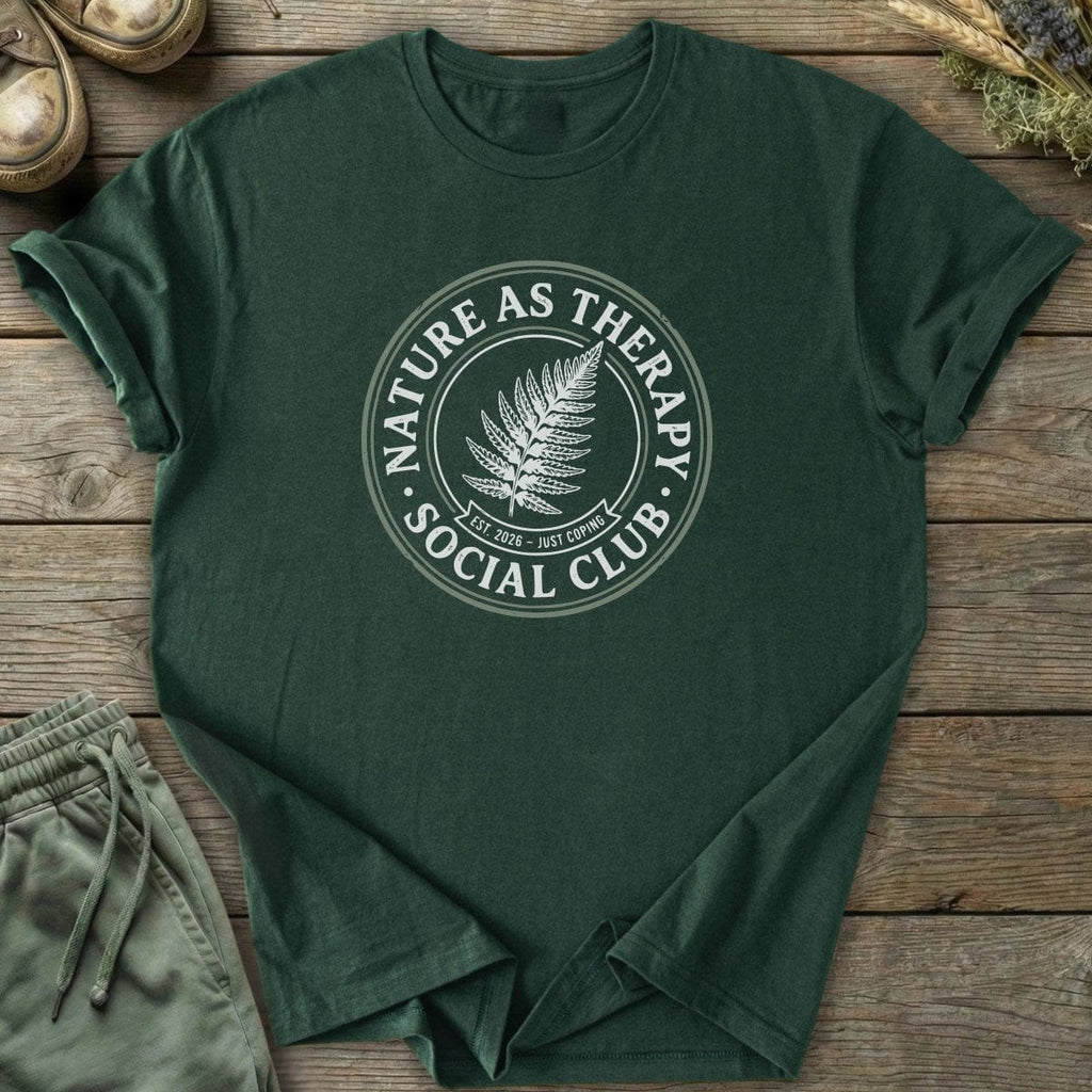 Printify T-Shirt Therapy Social Club T-Shirt