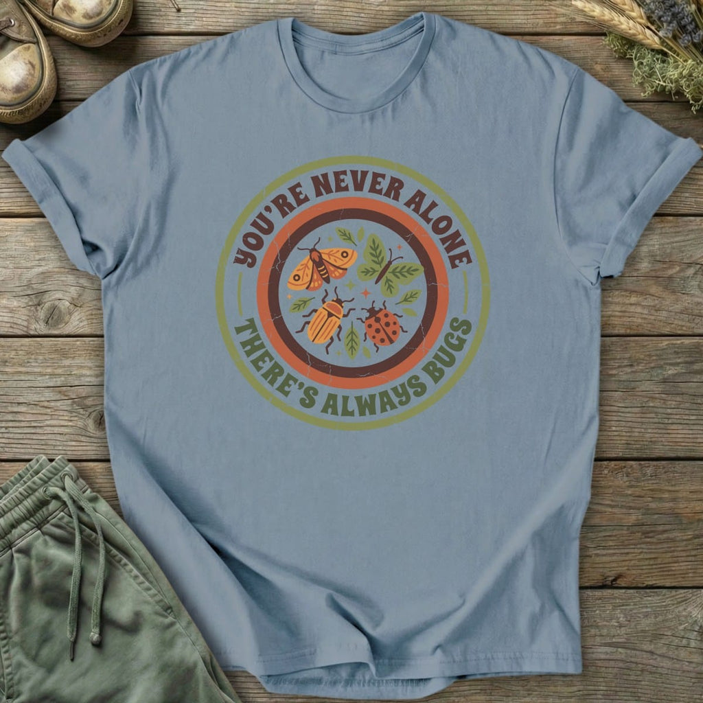 Printify T-Shirt There's Bugs T-Shirt