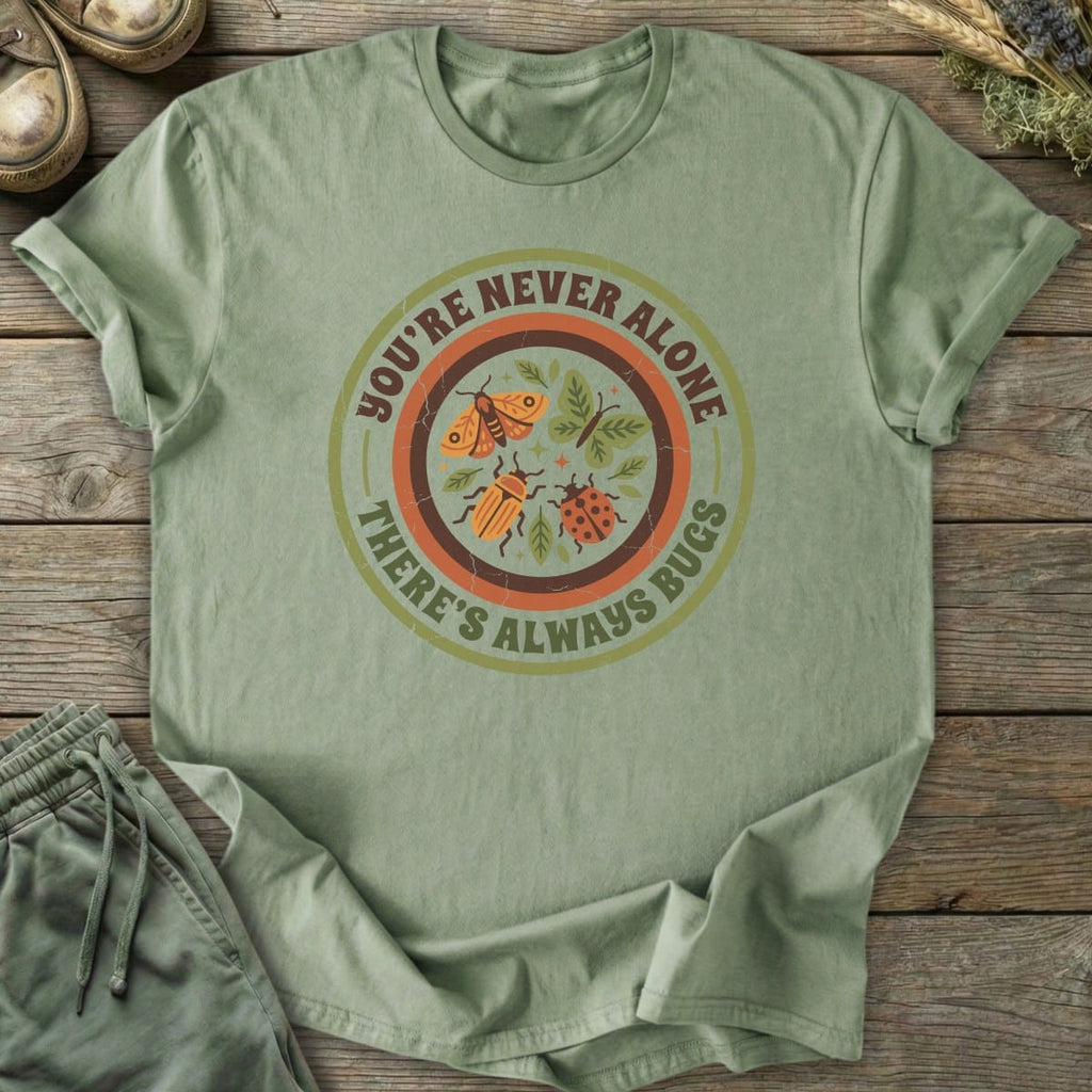 Printify T-Shirt There's Bugs T-Shirt