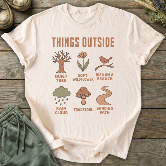 Printify T-Shirt Things Outside T-Shirt