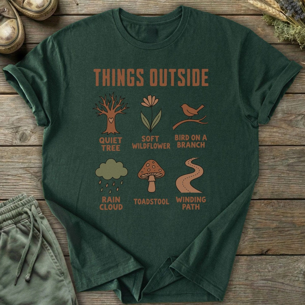 Printify T-Shirt Things Outside T-Shirt
