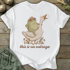 Printify T-Shirt This Is An Outrage T-Shirt