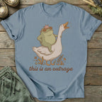 Printify T-Shirt This Is An Outrage T-Shirt