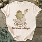 Printify T-Shirt This Is An Outrage T-Shirt