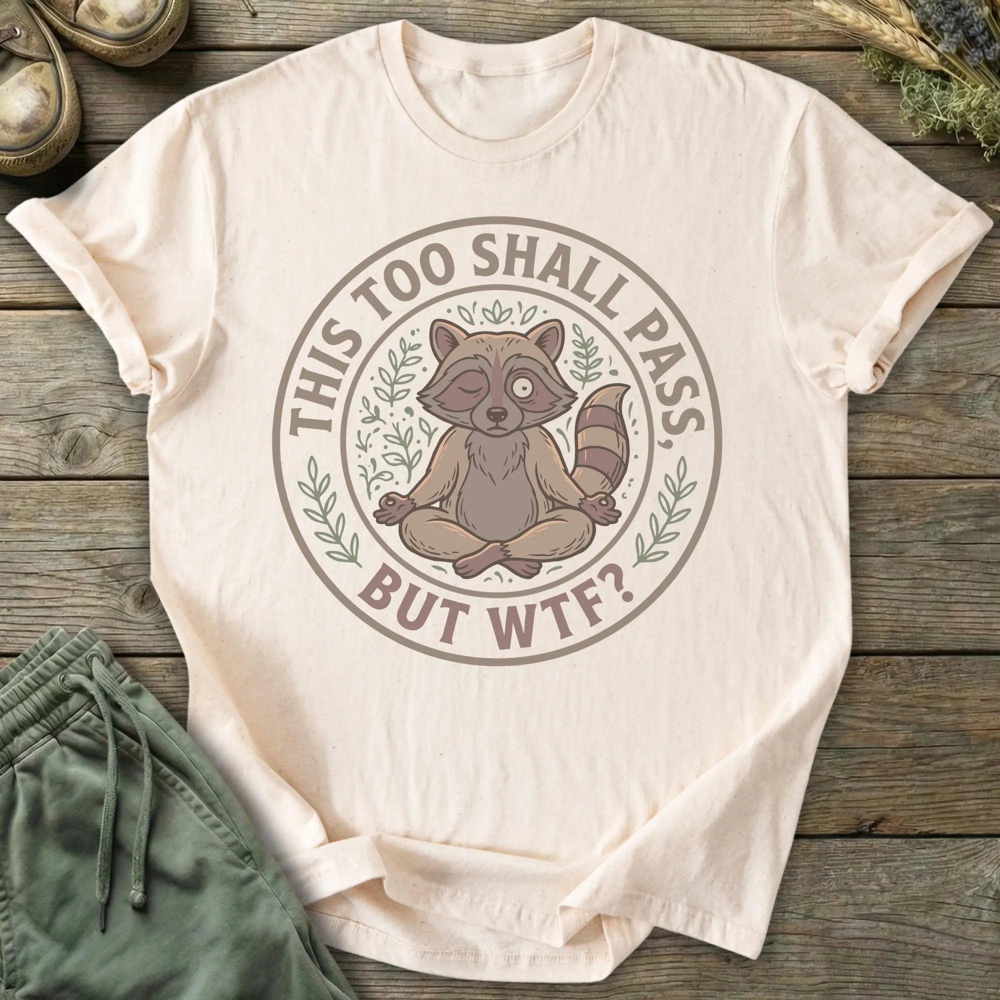Printify T-Shirt This Too Shall Pass T-Shirt