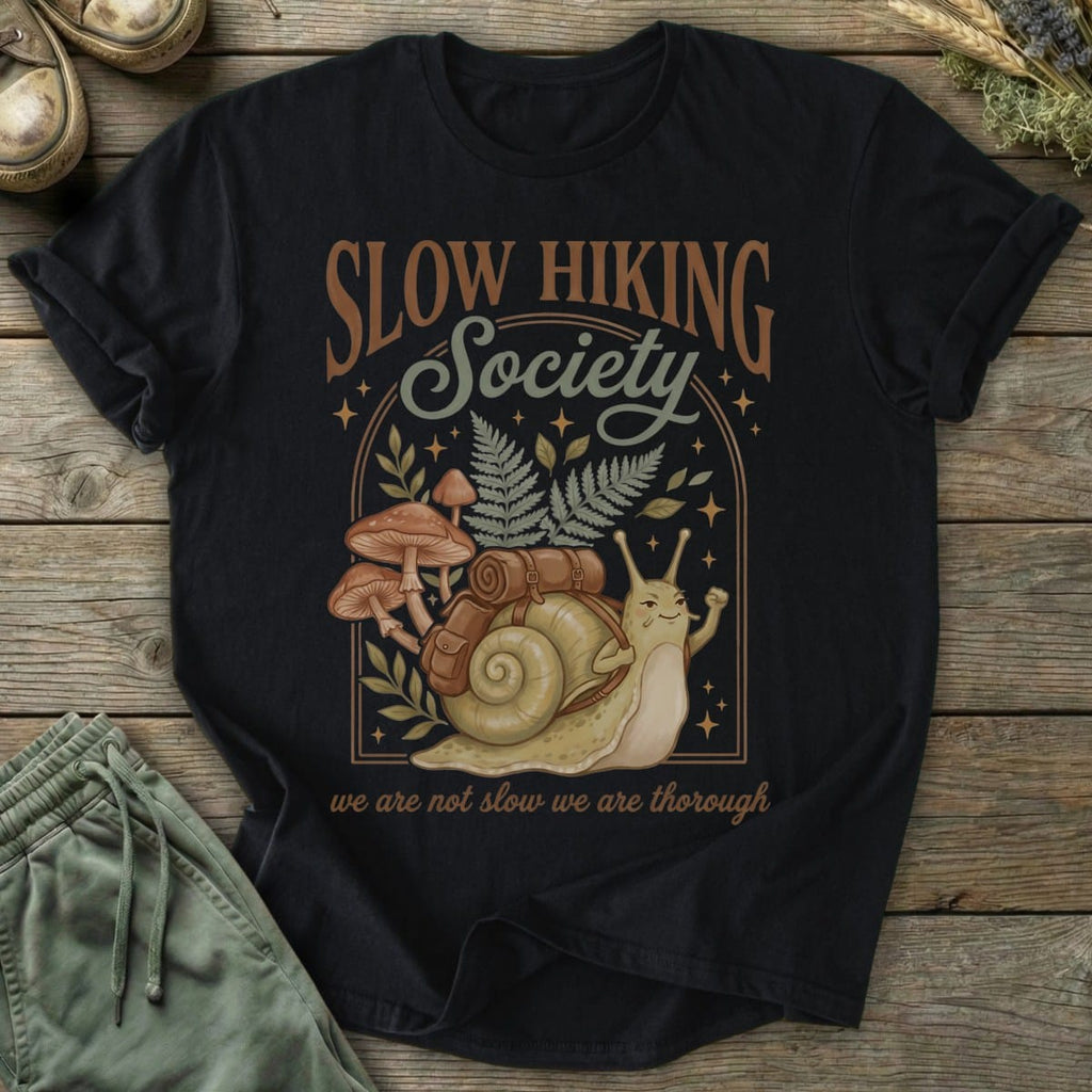 Printify T-Shirt Thorough Not Slow T-Shirt