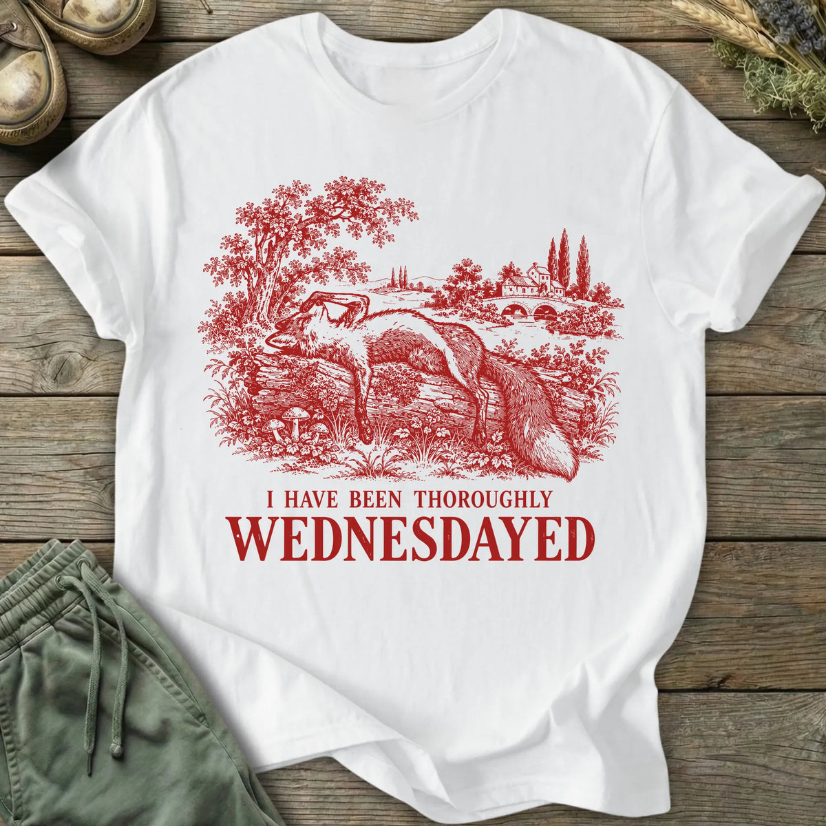 Printify T-Shirt Thoroughly Wednesdayed T-Shirt
