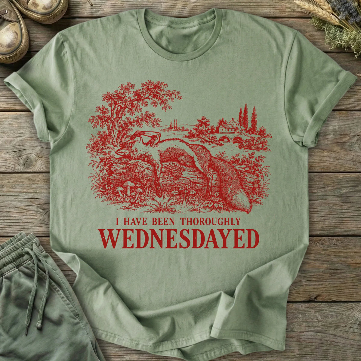 Printify T-Shirt Thoroughly Wednesdayed T-Shirt