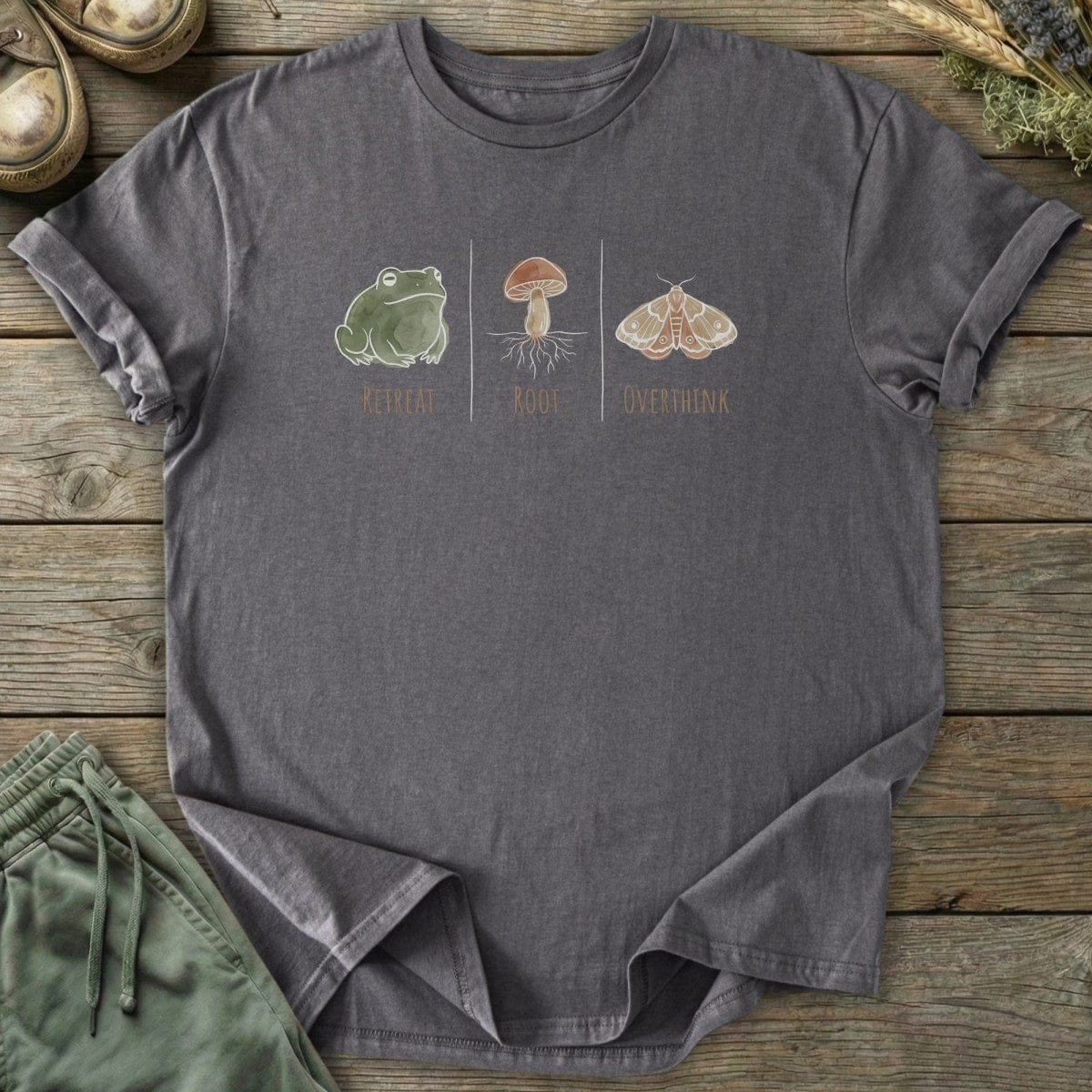 Printify T-Shirt Three Stages T-Shirt