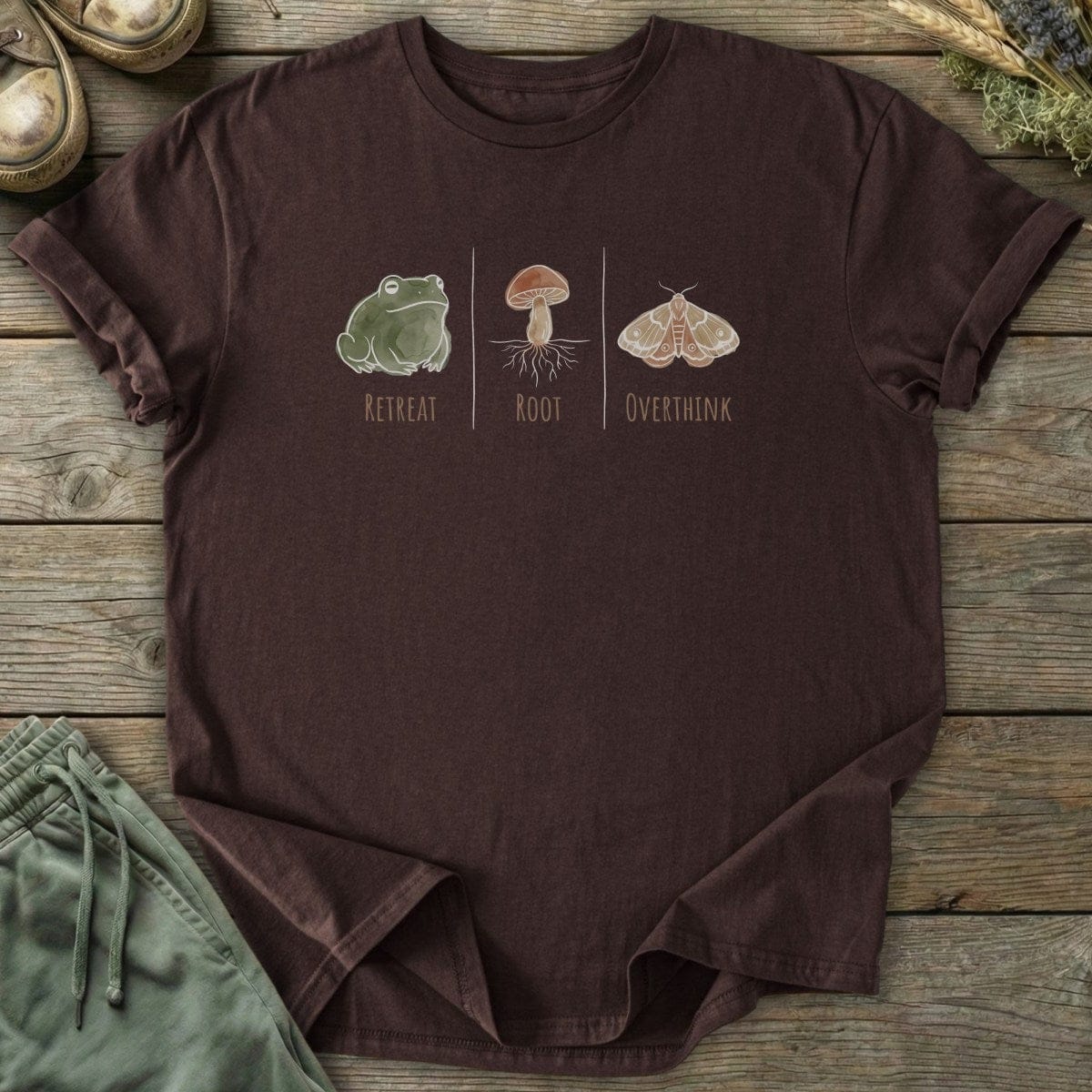 Printify T-Shirt Three Stages T-Shirt