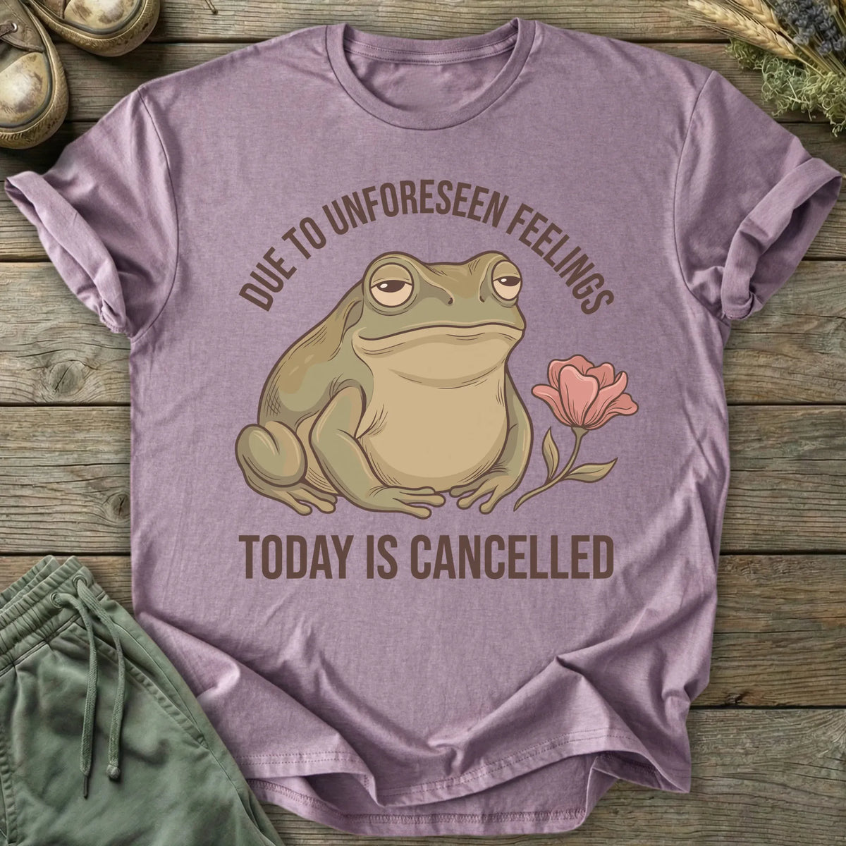 Printify T-Shirt Today Is Cancelled T-Shirt