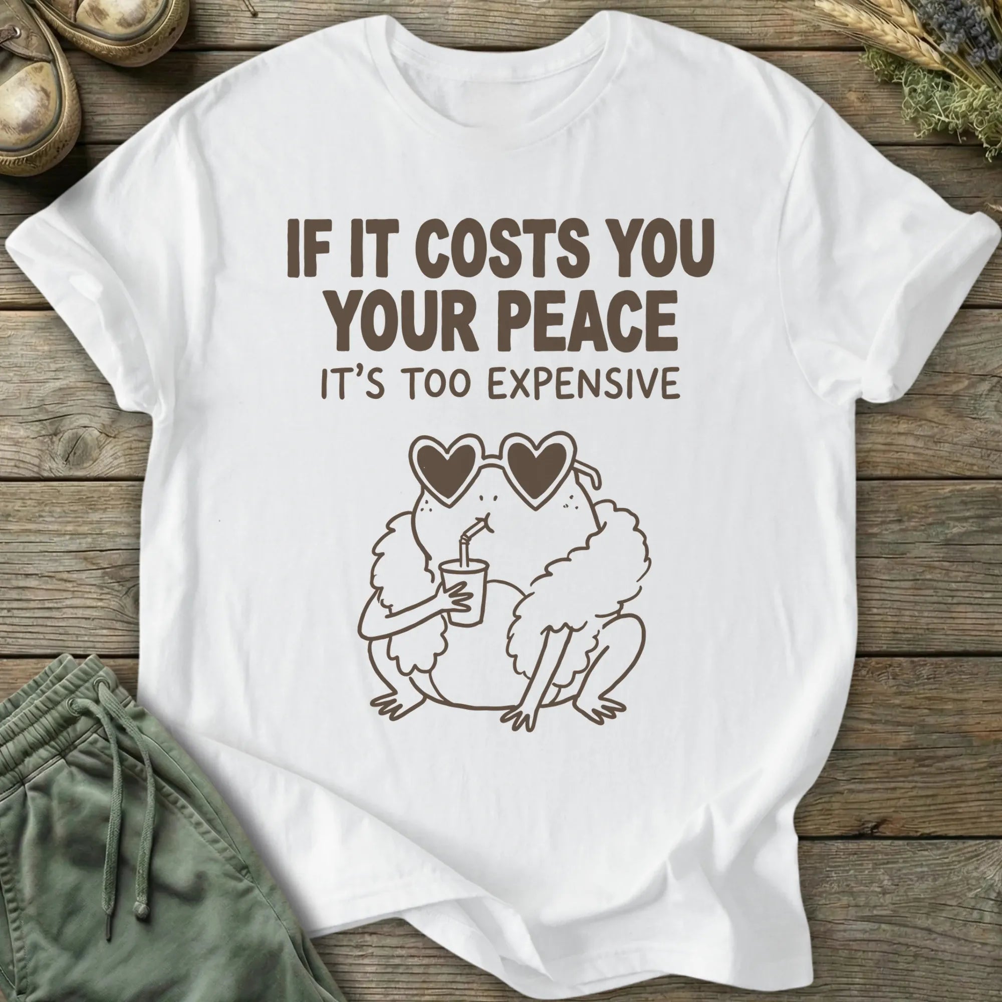 Printify T-Shirt Too Expensive T-Shirt